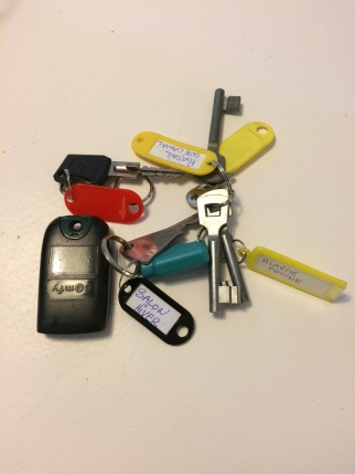 Keys to our new home!